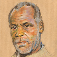 Drawing of Danny Glover